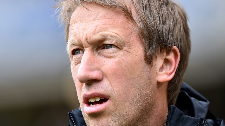 Graham Potter&#39;s Brighton will restart their Premier League campaign at home to Arsenal on Saturday