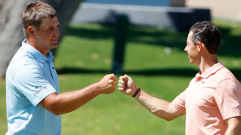 Bryson DeChambeau and Rory McIlroy are two of the main contenders for victory at The Masters