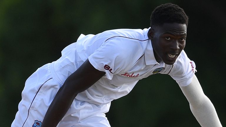 West Indies seamer Chemar Holder