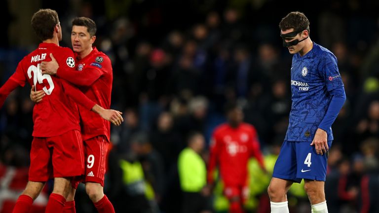 Christensen was part of the Chelsea side that lost 3-0 at home to Bayern Munich before lockdown