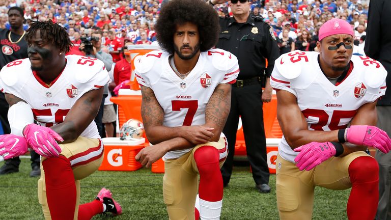 Colin Kaepernick has not played in the NFL since the 2016 season