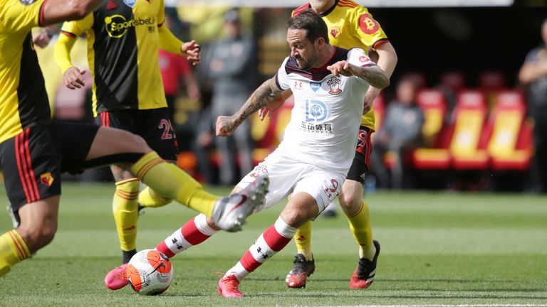 Danny Ings scores for Southampton against Watford