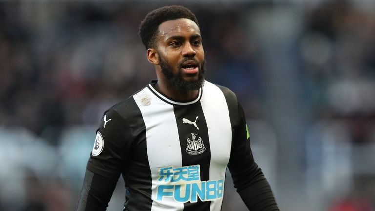 Danny Rose is one of the loan players who have agreed to extend their stay at Newcastle until the end of the season