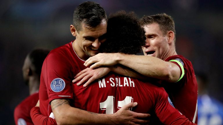 Lovren has a close relationship with Mohamed Salah