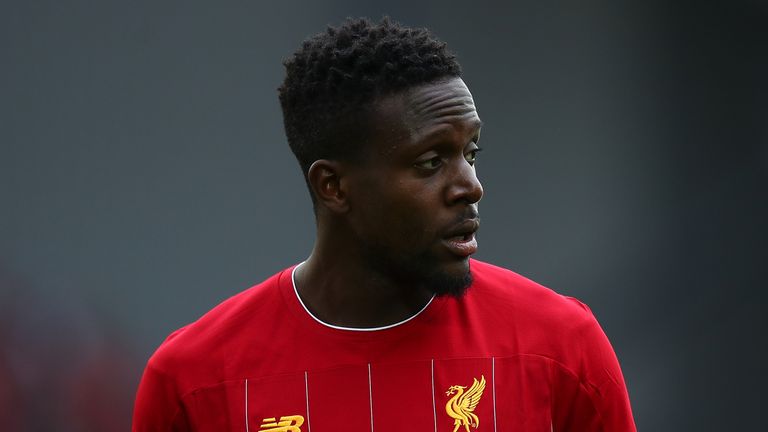 Divock Origi came off the bench in the Merseyside derby on Sunday