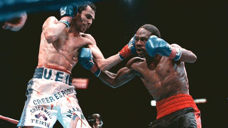 Genaro Hernandez (left) had his funeral paid for by Mayweather