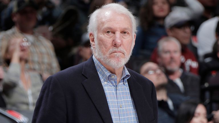 George Floyd: Donald Trump criticised by Gregg Popovich ...