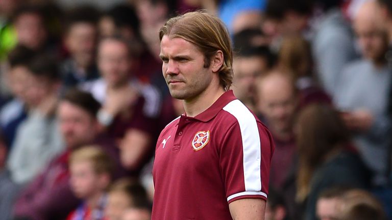 Robbie Neilson guided Hearts to promotion from the Scottish Championship in 2014/15, during his first spell at the club