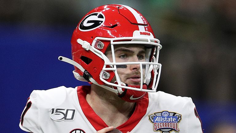 Jake Fromm was drafted in the fourth round by the Buffalo Bills