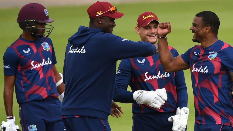 West Indies are currently amid an internal warm-up game at Emirates Old Trafford