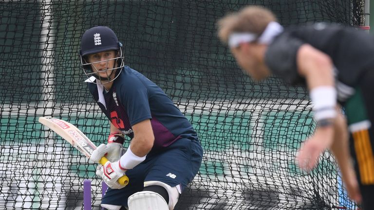 England captain Joe Root could face paceman Stuart Broad in the practice match at The Ageas Bowl in July