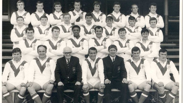 Johnny Whiteley coached the 1970 Great Britain team to Ashes series victory over Australia