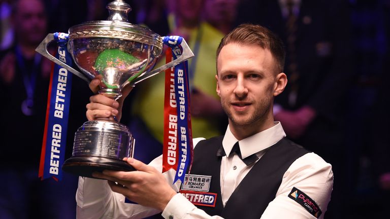 Judd Trump was named 2019 World Championship winner after beating John Higgins at the Crucible