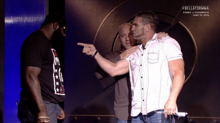 Kimbo Slice Ken Shamrock 