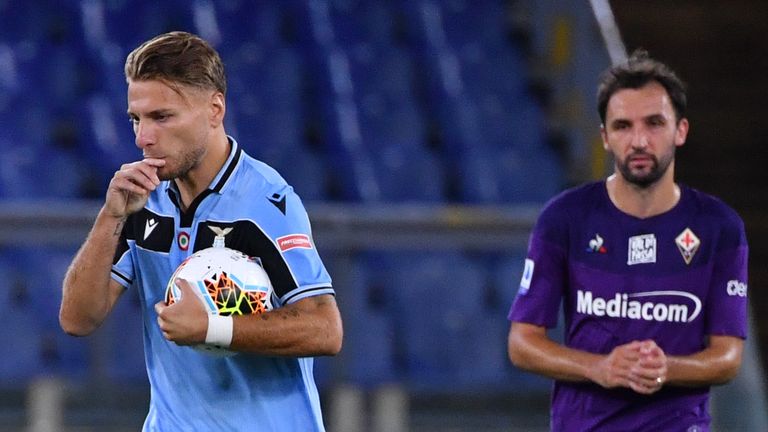 Ciro Immobile sparked Lazio's comeback against Fiorentina