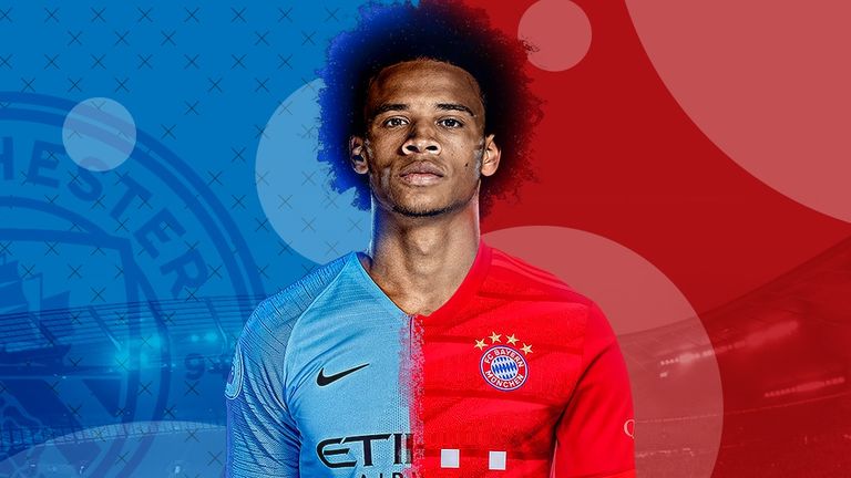 Leroy Sane Bayern Munich Agree 54 8m Fee For Man City Forward Football News Sky Sports