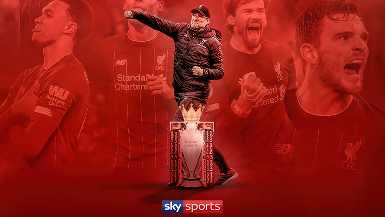 Liverpool have been crowned Premier League champions for the very first time
