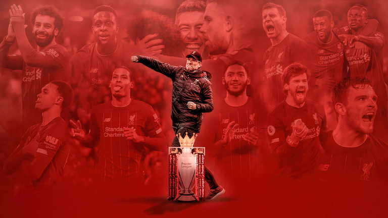 Liverpool have won the 2019-20 Premier League