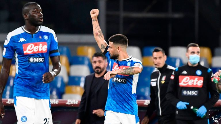 Napoli 1-1 Inter (agg 2-1): Dries Mertens fires hosts into ...