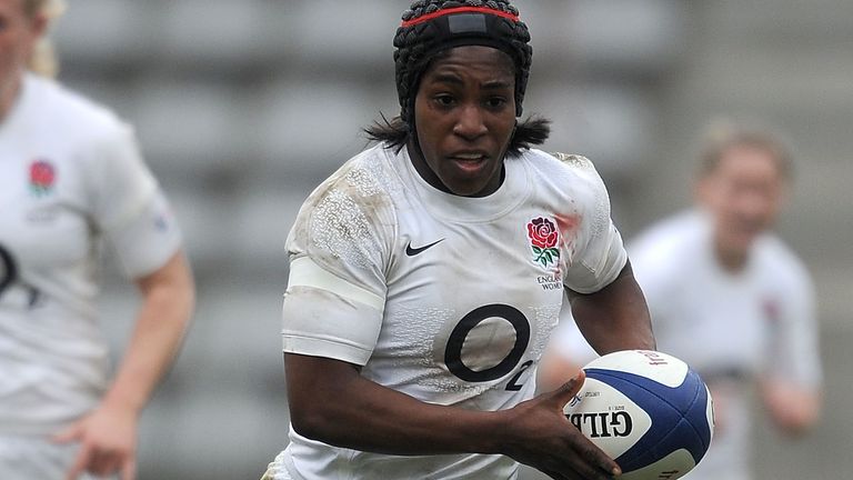 Maggie Alphonsi made 74 appearances for England