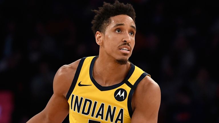 Malcolm Brogdon in action for the Indiana Pacers