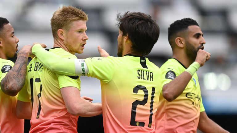 Kevin De Bruyne's penalty gave Man City a deserved lead