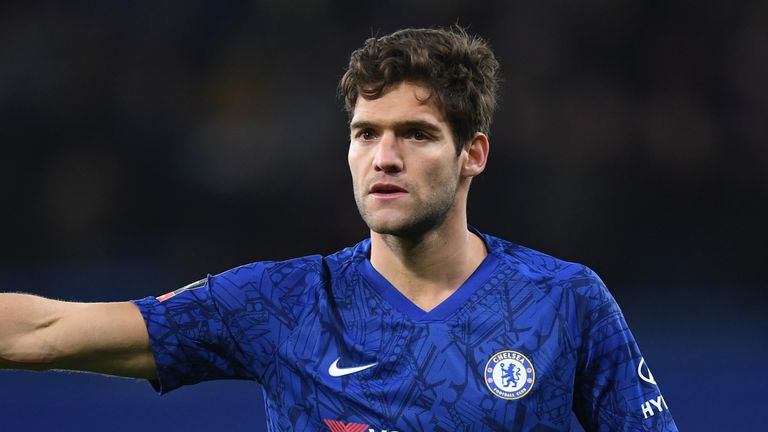 Marcos Alonso has been linked with a move to Newcastle from Chelsea