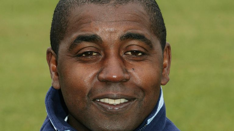 Mark Alleyne during his time as Gloucestershire head coach
