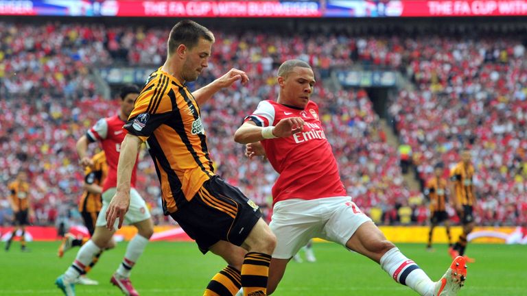 Fryatt featured for Hull in their FA Cup final defeat to Arsenal in 2014