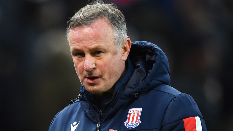 Stoke manager Michael O'Neill