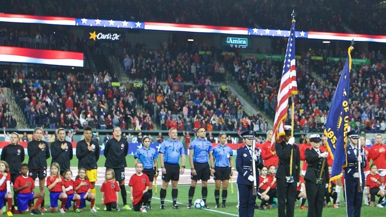 Black Lives Matter Mls Reiterates Backing For Anthem Protests In Support Of Movement Football News Sky Sports