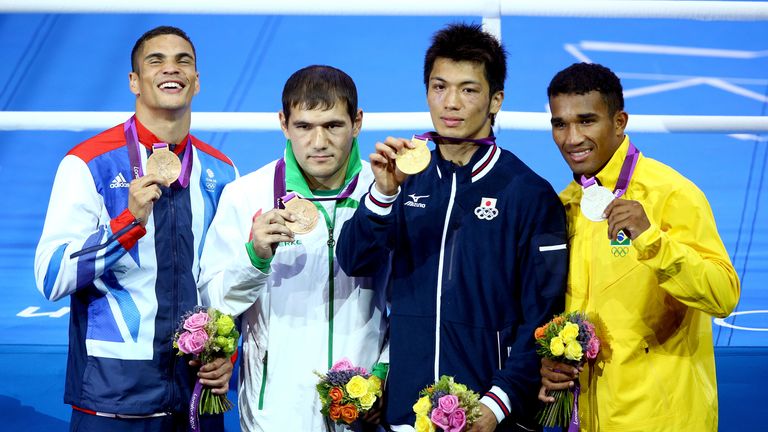 Murata won gold; Britain's Anthony Ogogo won bronze