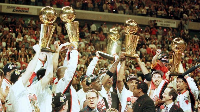 Bulls vs. Jazz (1997 NBA Finals Game 6) - Bulls win 5th title