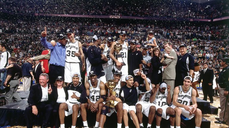On this day back in 2003, Gregg Popovich led the San Antonio Spurs to their second NBA title after beating the New Jersey Nets in the Finals.