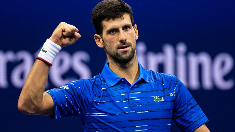 Novak Djokovic retired injured in his fourth round defeat to Stan Wawrinka at last year's US Open