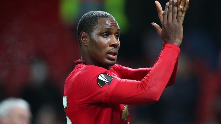 Odion Ighalo will remain on loan at Man Utd until January 2021