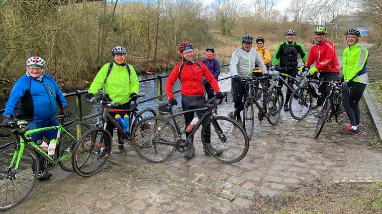 PRiDE OUT LGBTQ cycling group