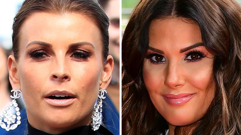 Coleen Rooney (left) accused Rebekah Vardy (right) of passing stories to the press
