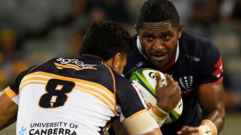 Isi Naisarani and the Rebels face the Brumbies in round one 