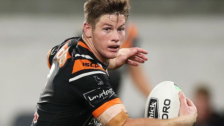 Wests Tigers hooker Harry Grant