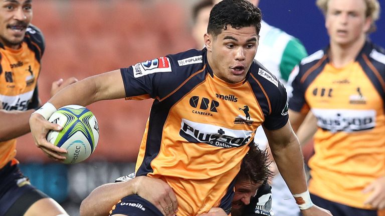 Brumbies fly-half Noah Lolesio