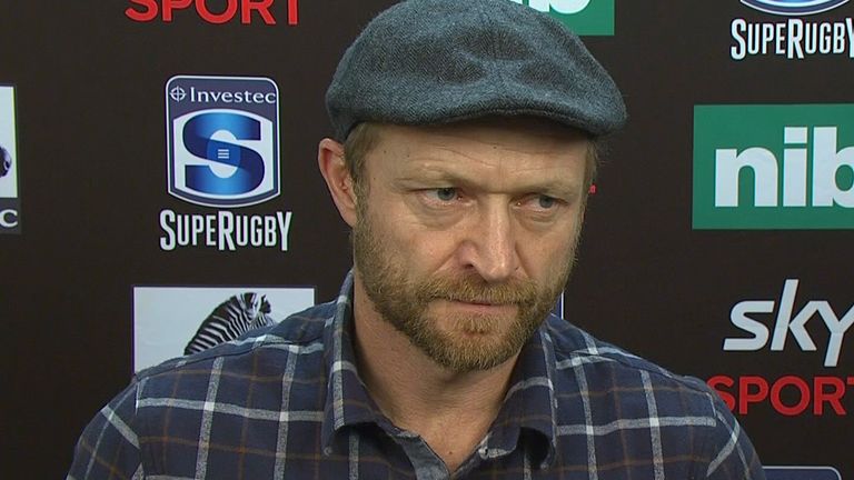 Highlanders assistant coach Tony Brown