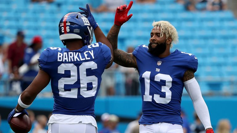 Saquon Barkley and Odell Beckham were expected to partner for many years in New York