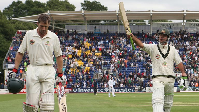 during day two of the npower 1st Ashes Test Match between England and Australia at the SWALEC Stadium on July 9, 2009 in Cardiff, Wales.