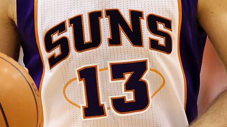Steve Nash's iconic No 13 Phoenix Suns jersey