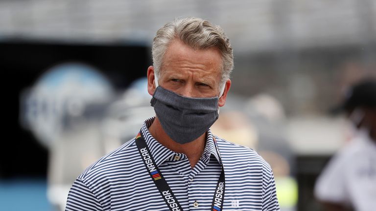 NASCAR president Steve Phelps has been backed by Bubba Wallace