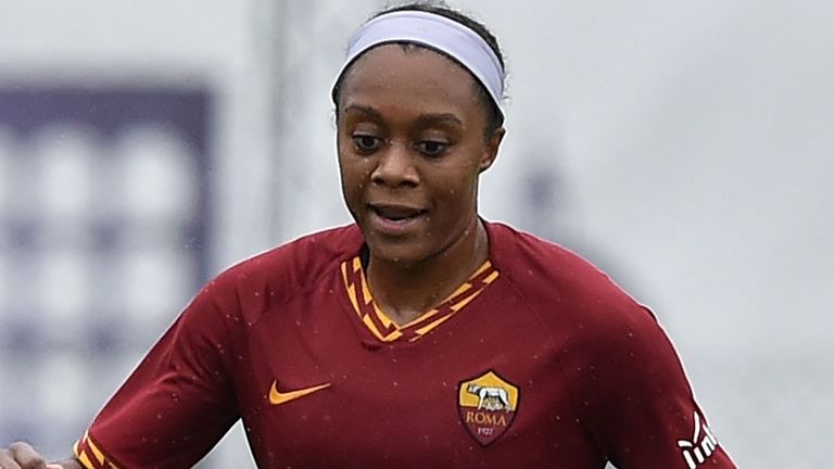 Swaby has established herself as a regular for Roma, who were 4th in Serie A when the season was ended.