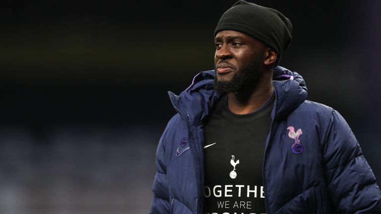 Tanguy Ndombele has been an unused substitute in each of Spurs' two games since the restart