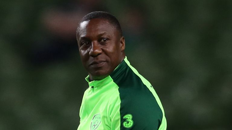 Terry Connor assistant manager of Republic of Ireland during the 2020 UEFA European Championships group D qualifying match between Republic of Ireland and Georgia at Aviva Stadium on March 26, 2019 in Dublin, Ireland.