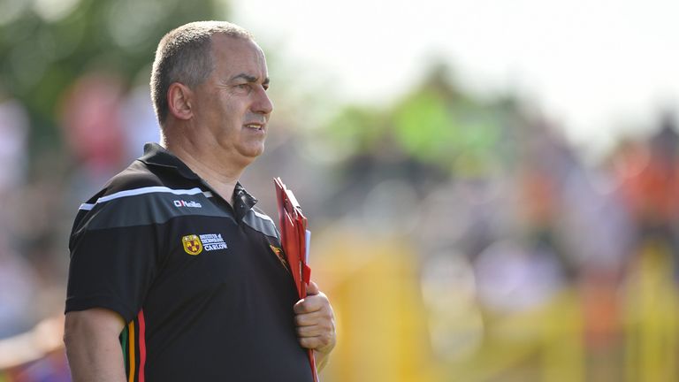 Carlow manager Turlough O'Brien